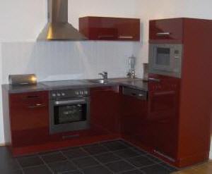 Kitchen area.